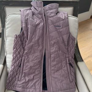 LLBean fleece lined women’s vest